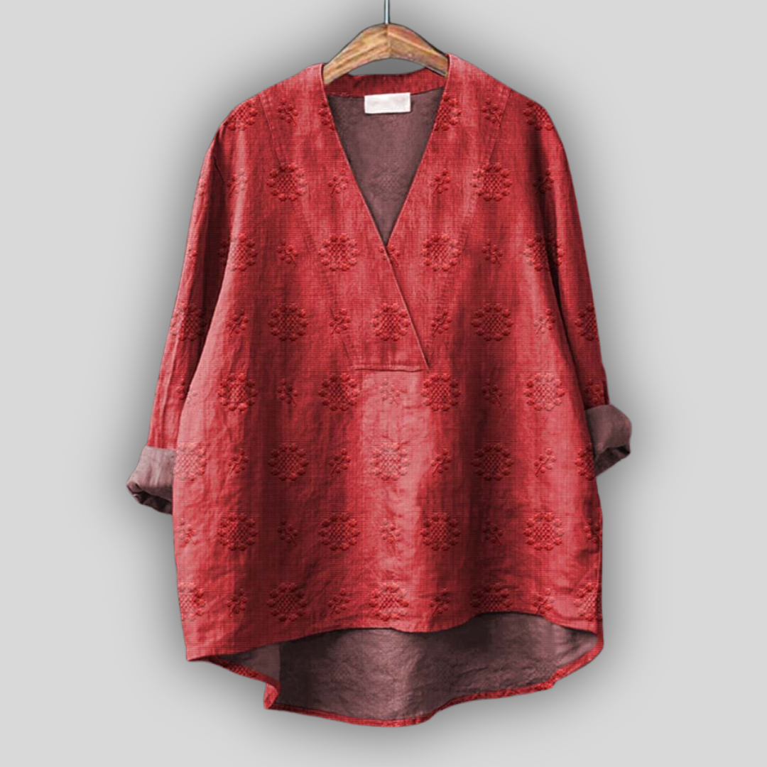 AVA | Relaxed tunic with over-hip length