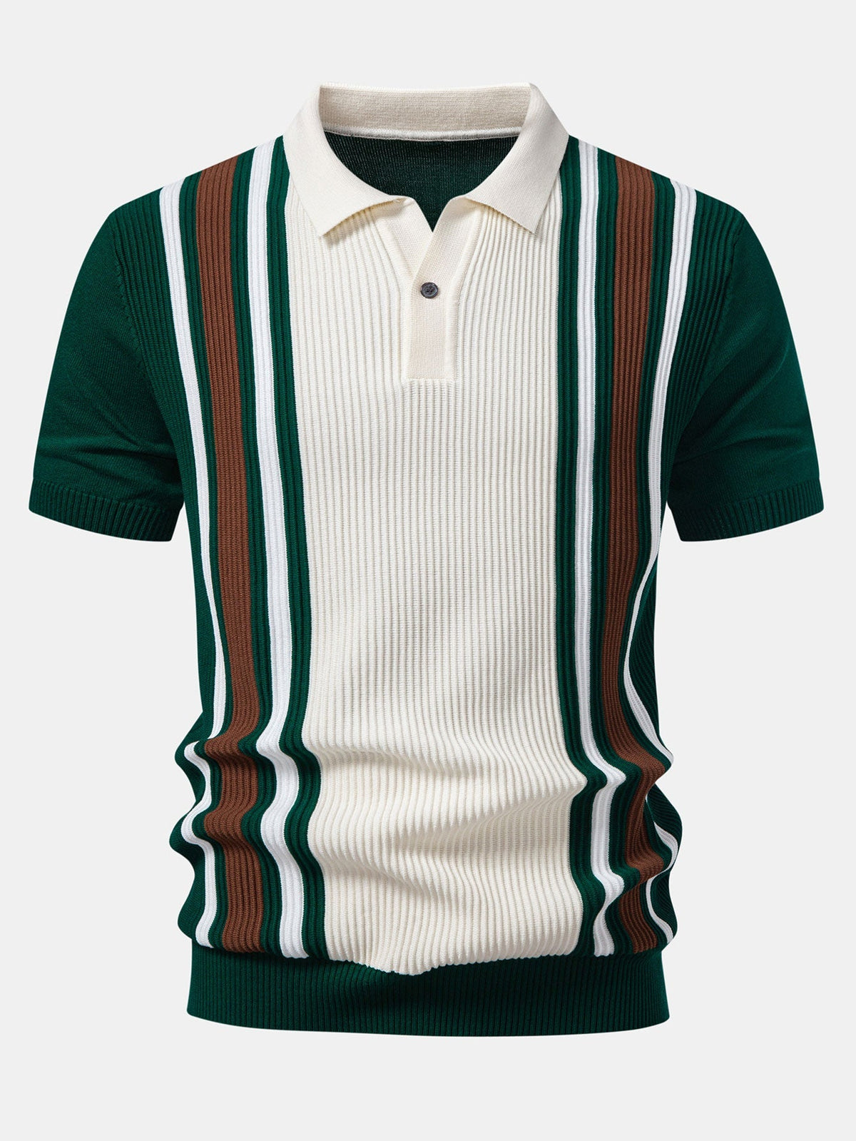 HARRY | Polo shirt with contrast stripes