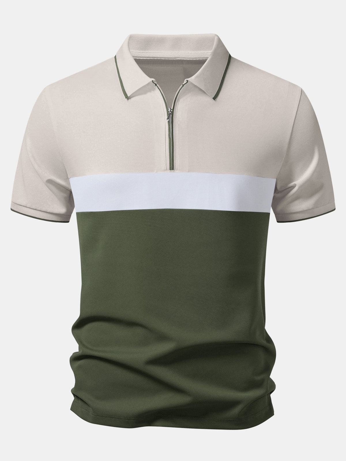 ELLIOT | Polo shirt with zip neckline