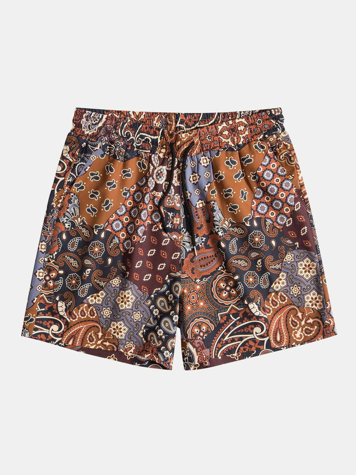 IMOGEN | Shirt and shorts set with paisley print