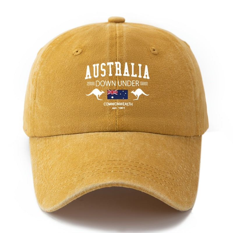 CHARLOTTE | Retro washed cap with curved brim