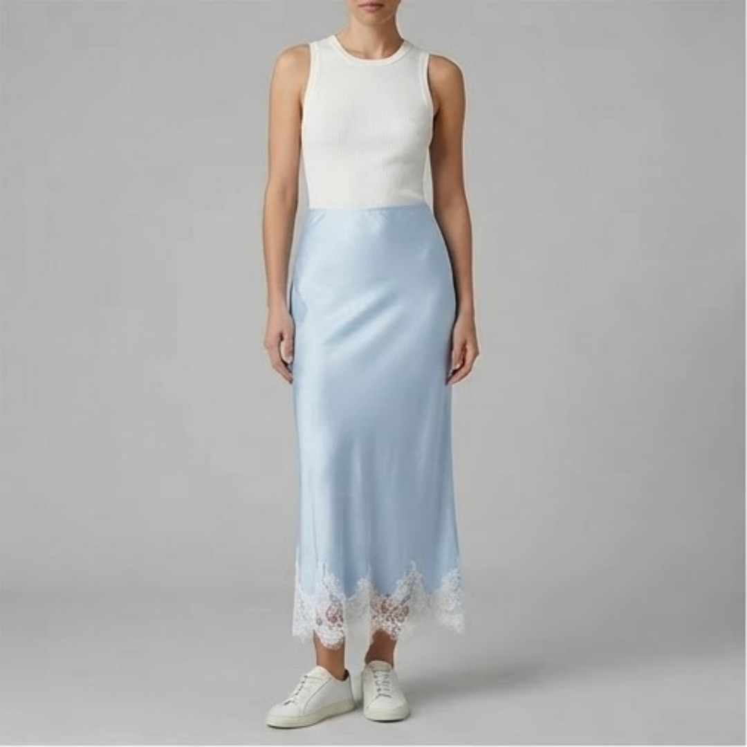 AVA | Mermaid skirt with flared hem