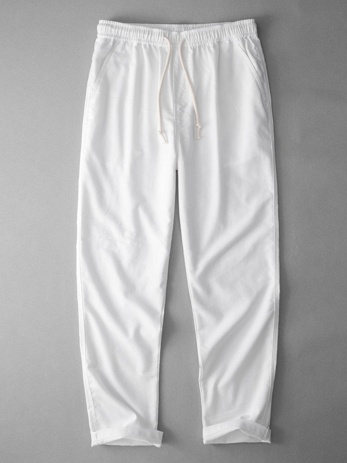 IMOGEN | Straight-leg trousers with wide hem