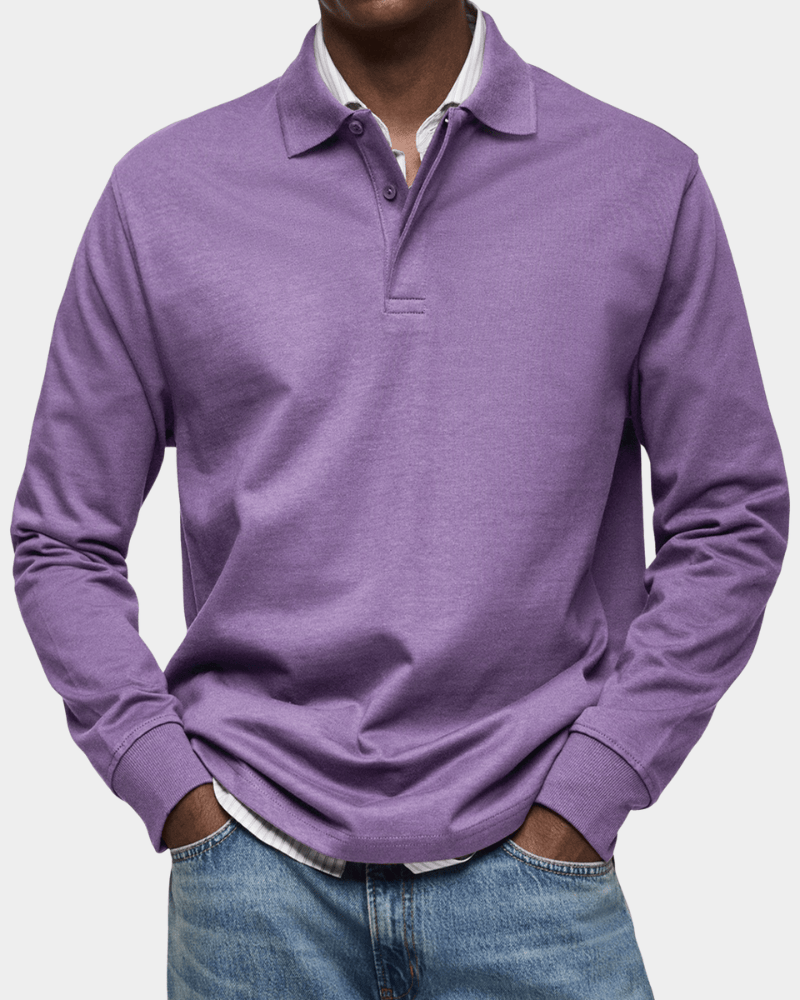 THEO | Polo shirt with structured collar