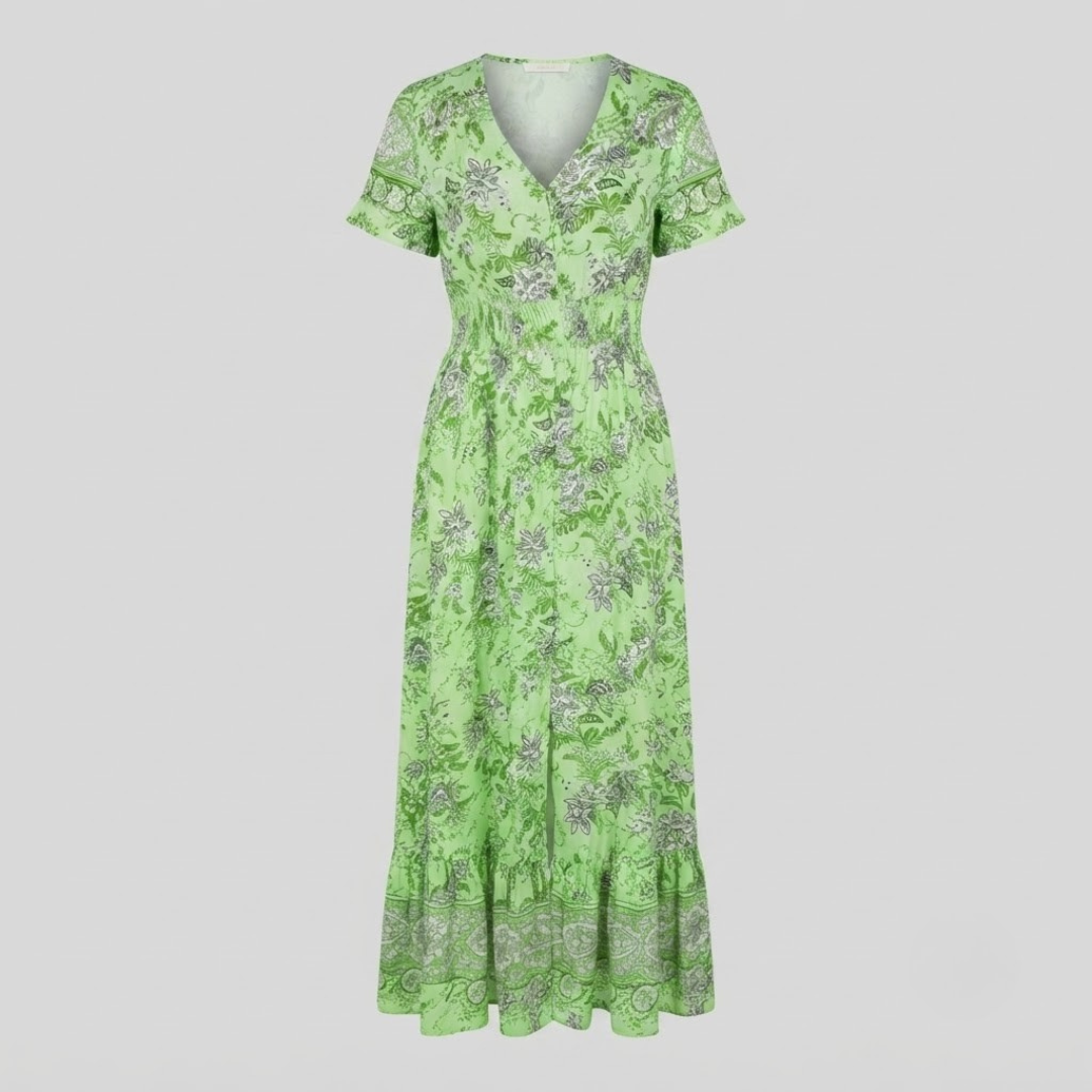 WIENA | Boho dress with floral print