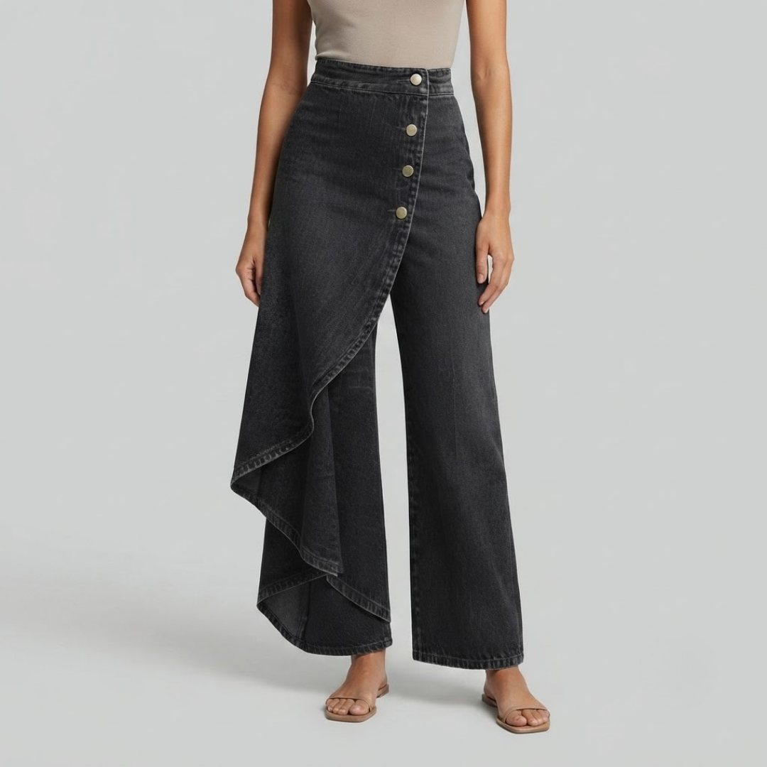 IMOGEN | Slim wrap jeans with stretch