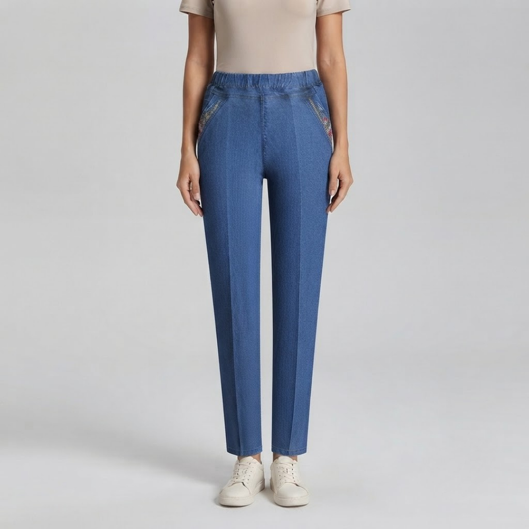 FREYA | Jeans with elastic waist