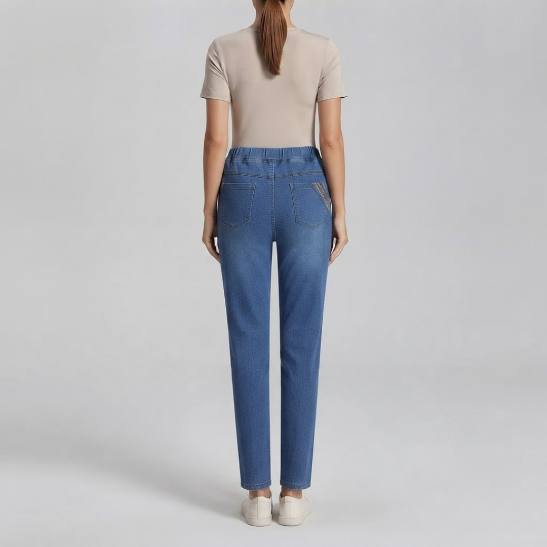 FREYA | Jeans with elastic waist