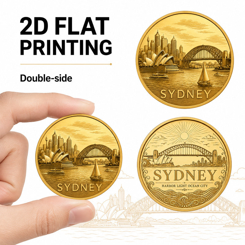 MIA | Collector's coin with harbour design
