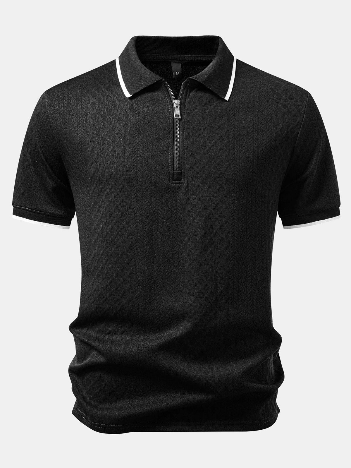 THEO | Polo with zip neckline