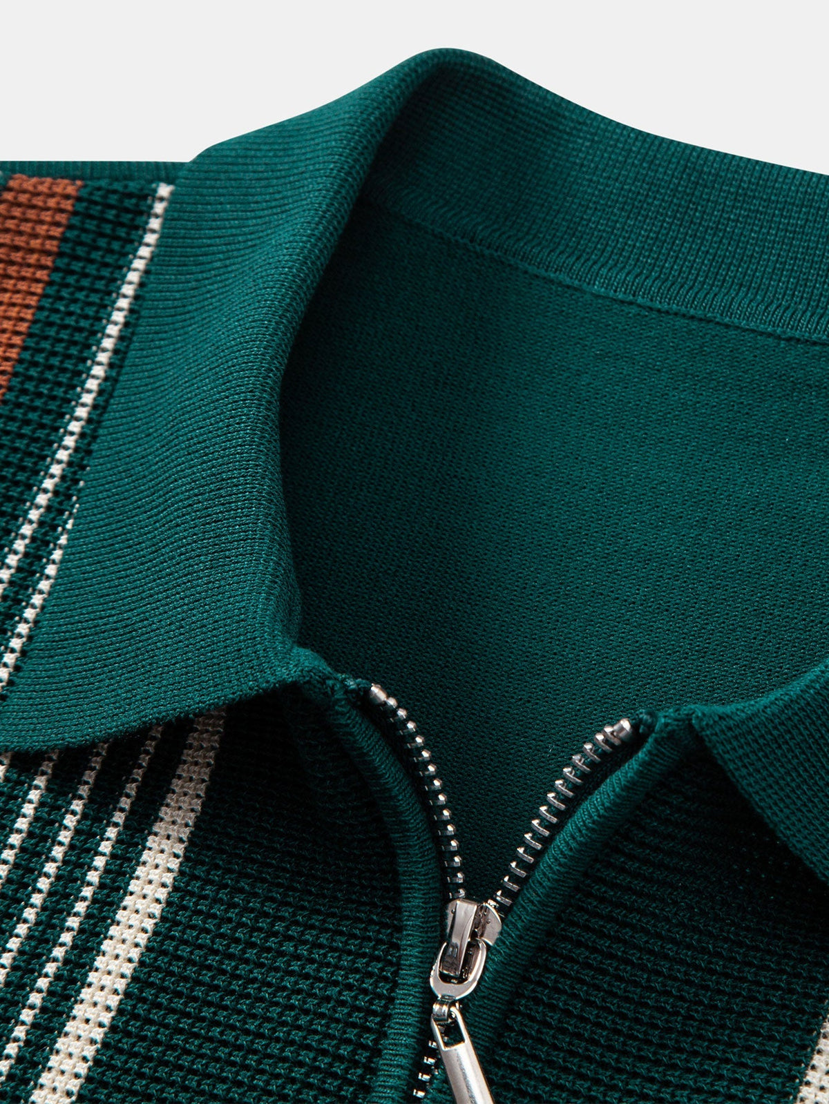 LIAM | Knit polo with quarter-zip
