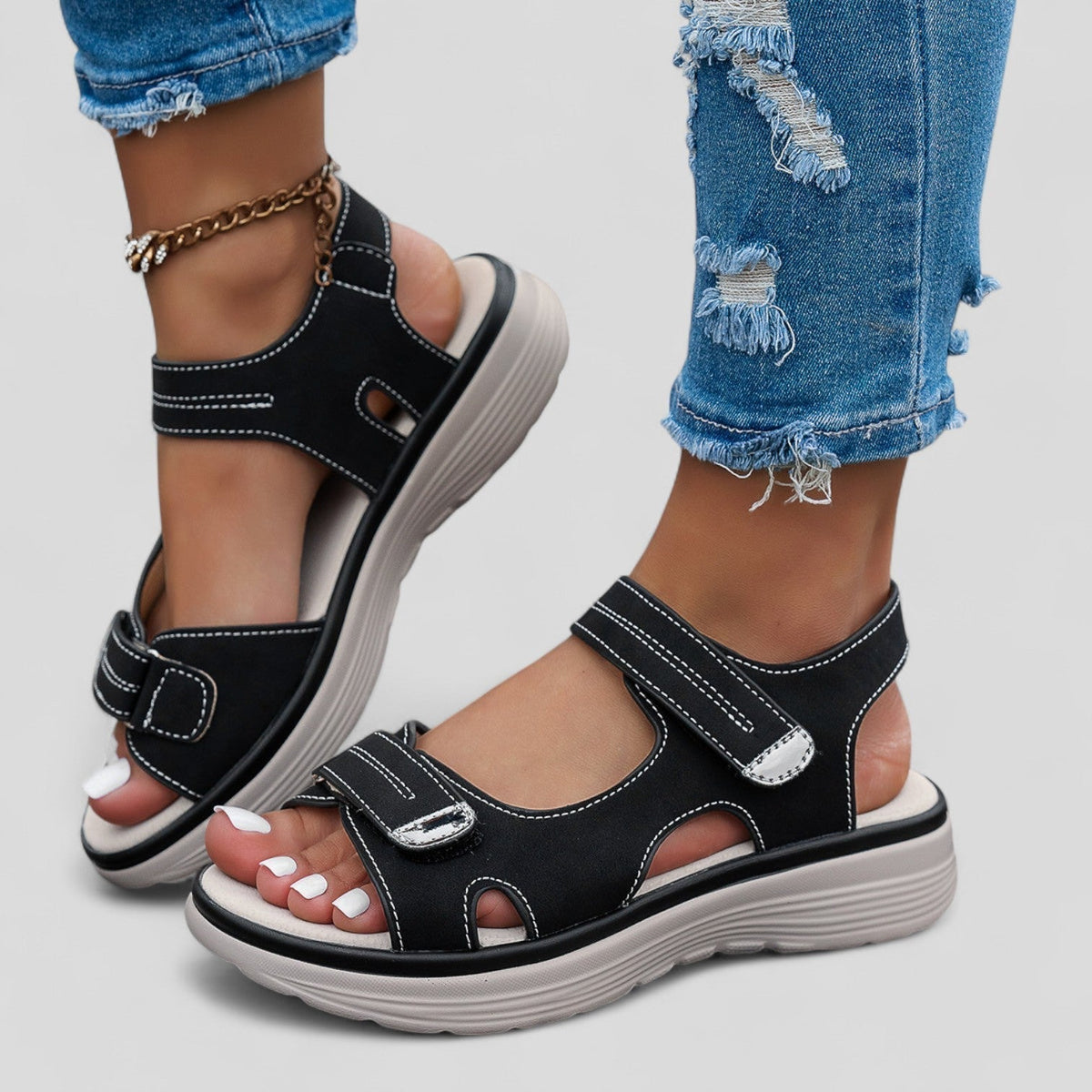 JEMIMA | Sandals with adjustable strap