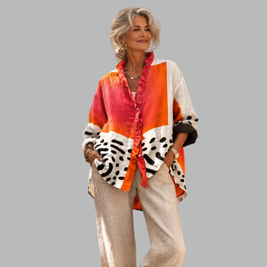 IMOGEN | Relaxed tunic with over-hip length