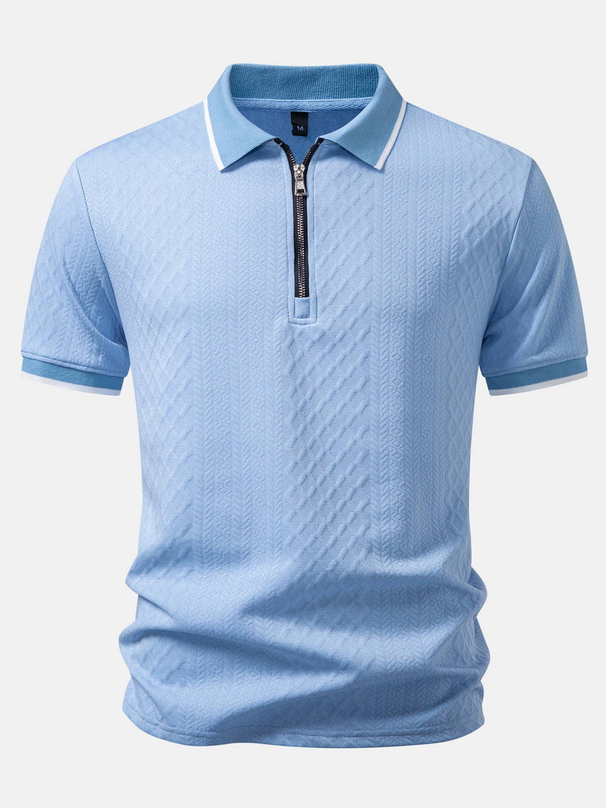 THEO | Polo with zip neckline