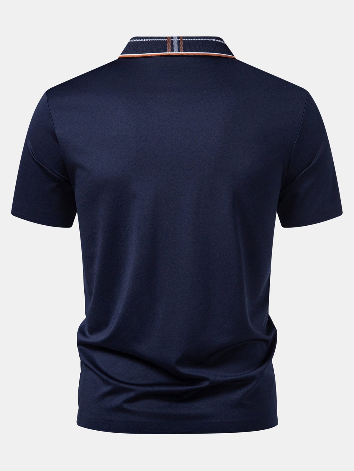 JACK | Polo shirt with plaid collar