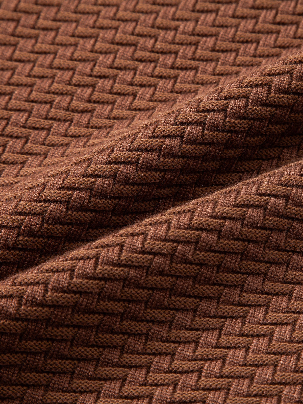 OLIVIA | Sweater with wave jacquard knit
