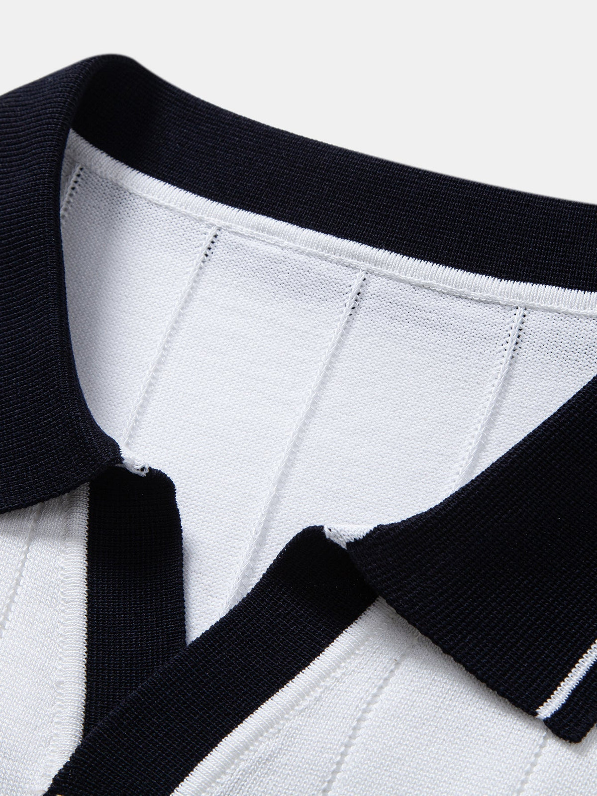 MIA | Set with ribbed polo and tapered trousers