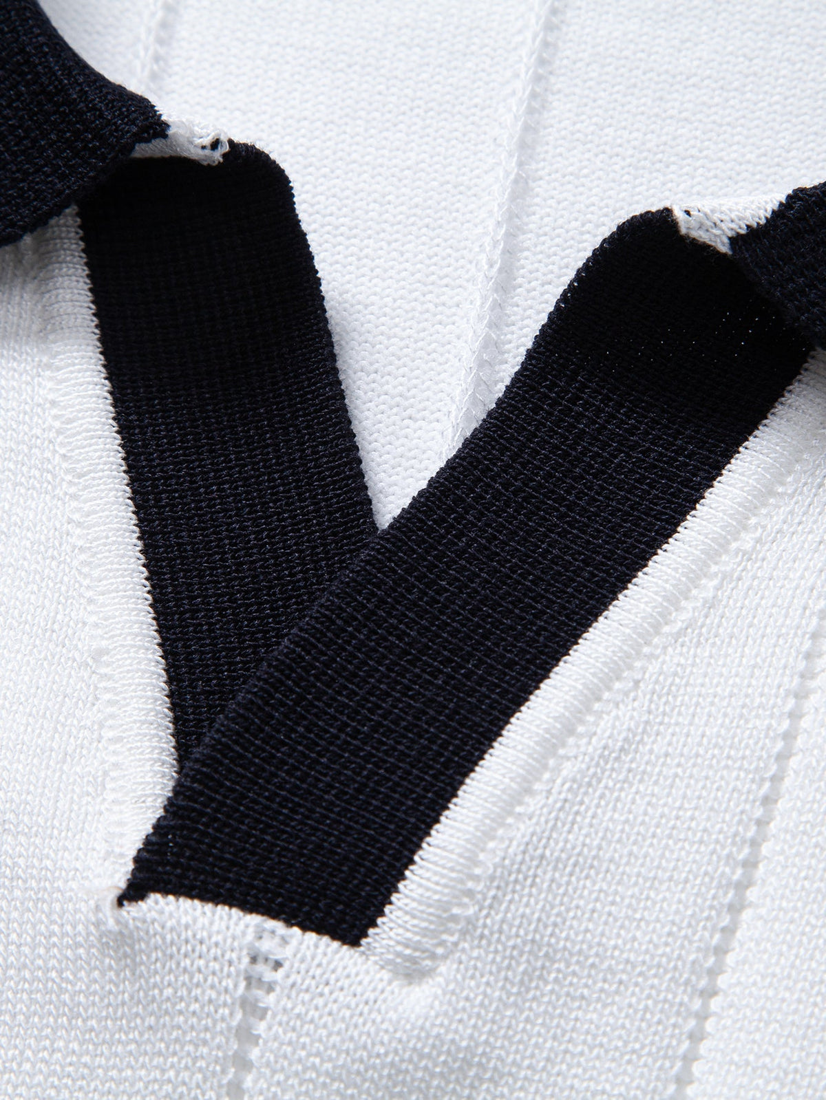 MIA | Set with ribbed polo and tapered trousers