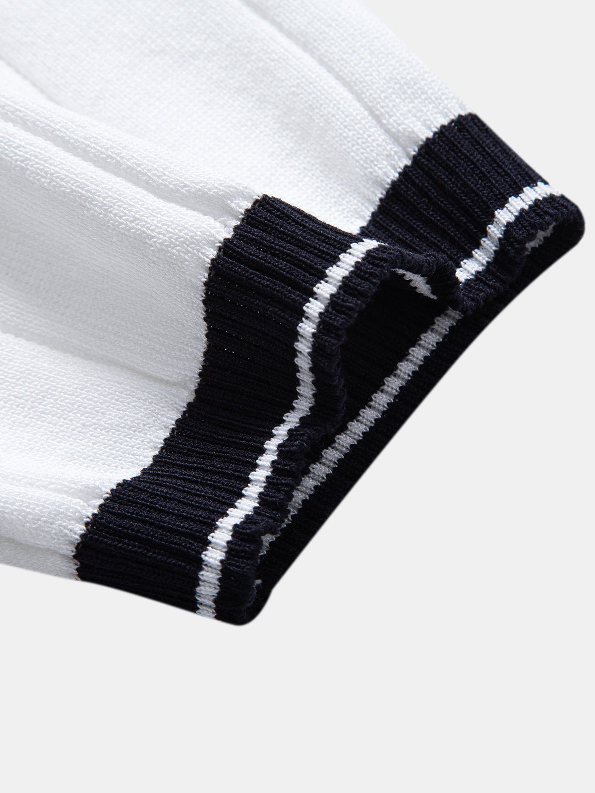 MIA | Set with ribbed polo and tapered trousers