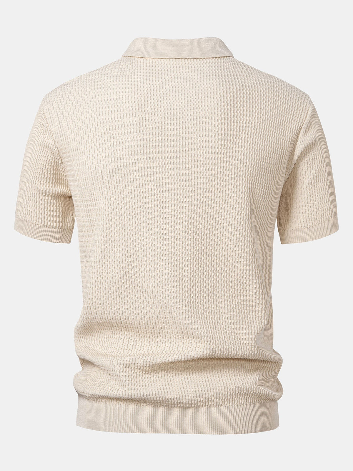 ALFIE | Set with V-neck polo and tapered trousers