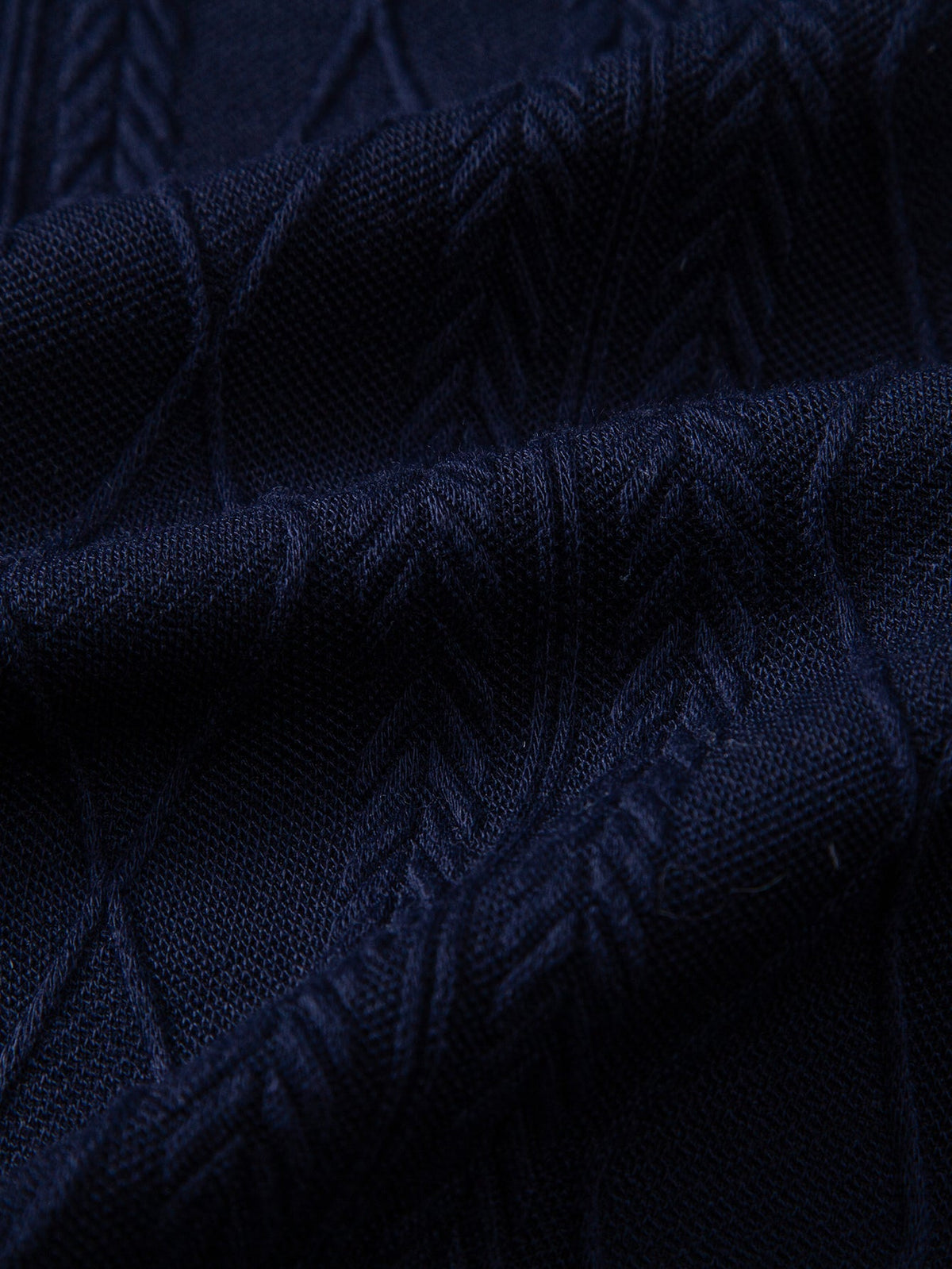 EDWARD | Set with geometric jacquard polo