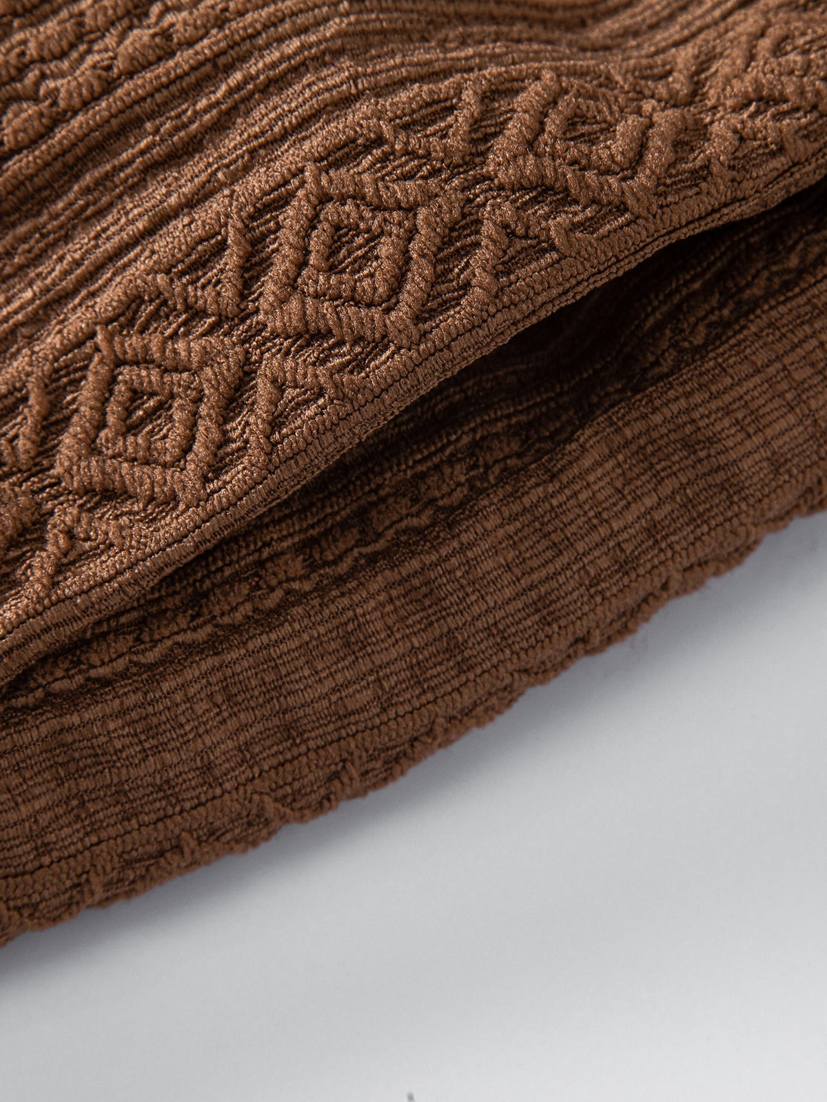 THEO | Drawstring shorts with jacquard pattern