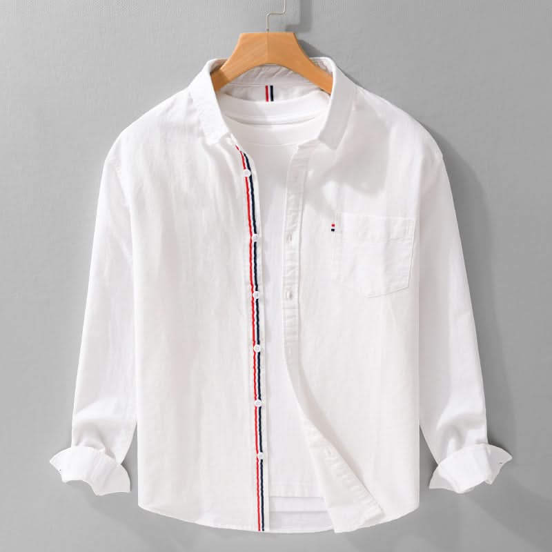 EMILIO | Shirt with striped placket