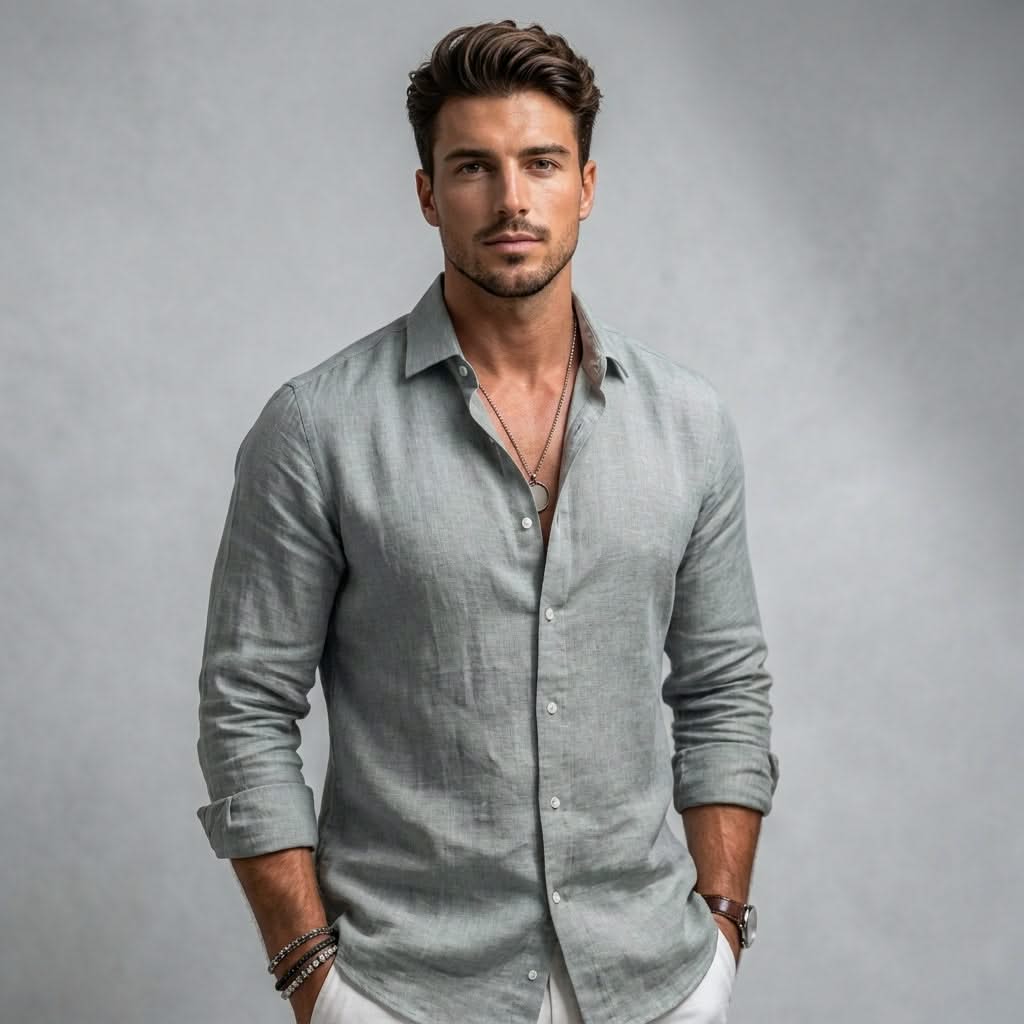 HARRY | Shirt with relaxed coastal fit