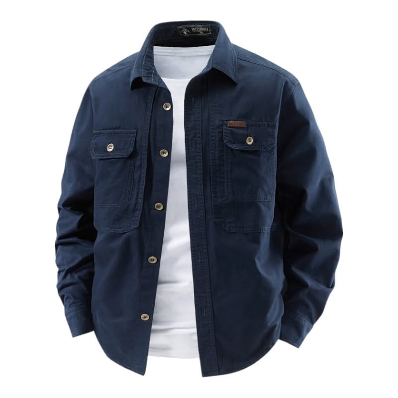 LARA | Utility shirt with chest pockets