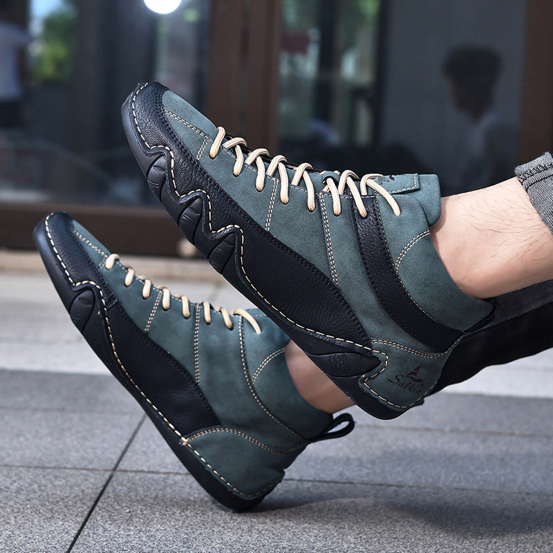 CALDER | Oxford shoes with nubuck finish