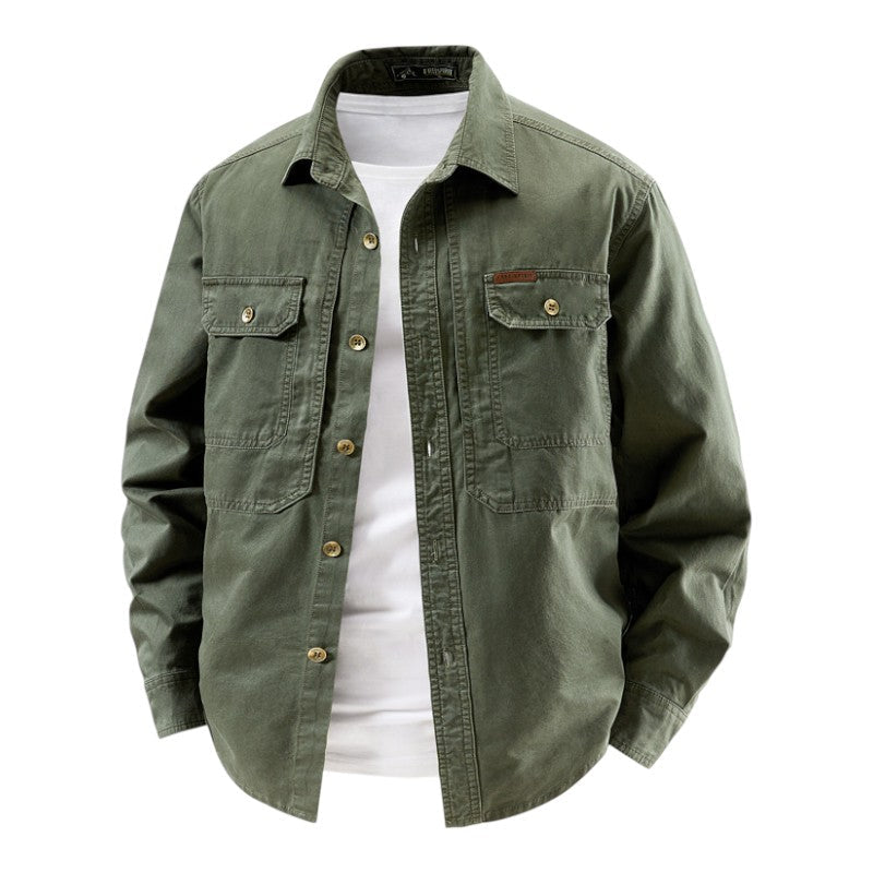 LARA | Utility shirt with chest pockets