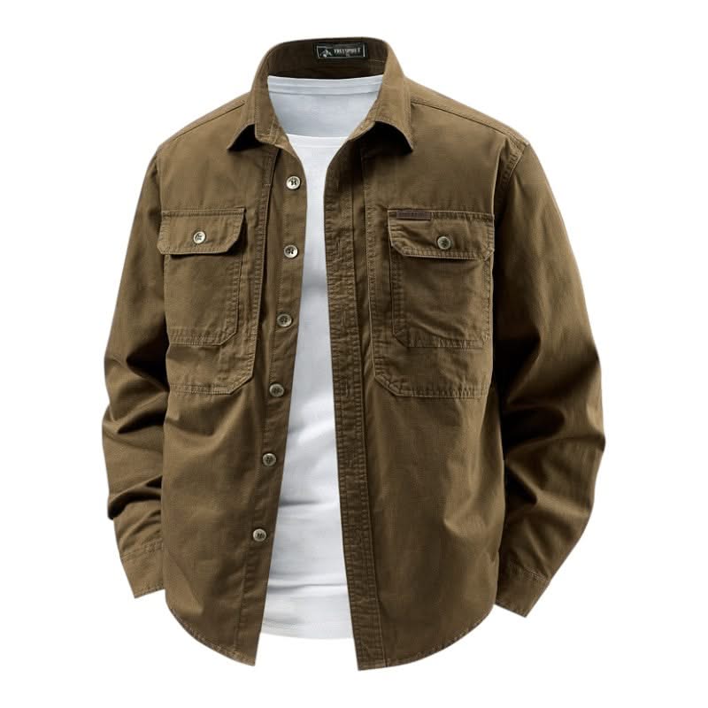 LARA | Utility shirt with chest pockets