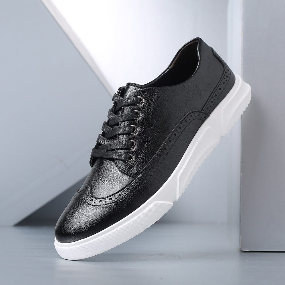 HENRY | Brogue sneakers with lace-up design