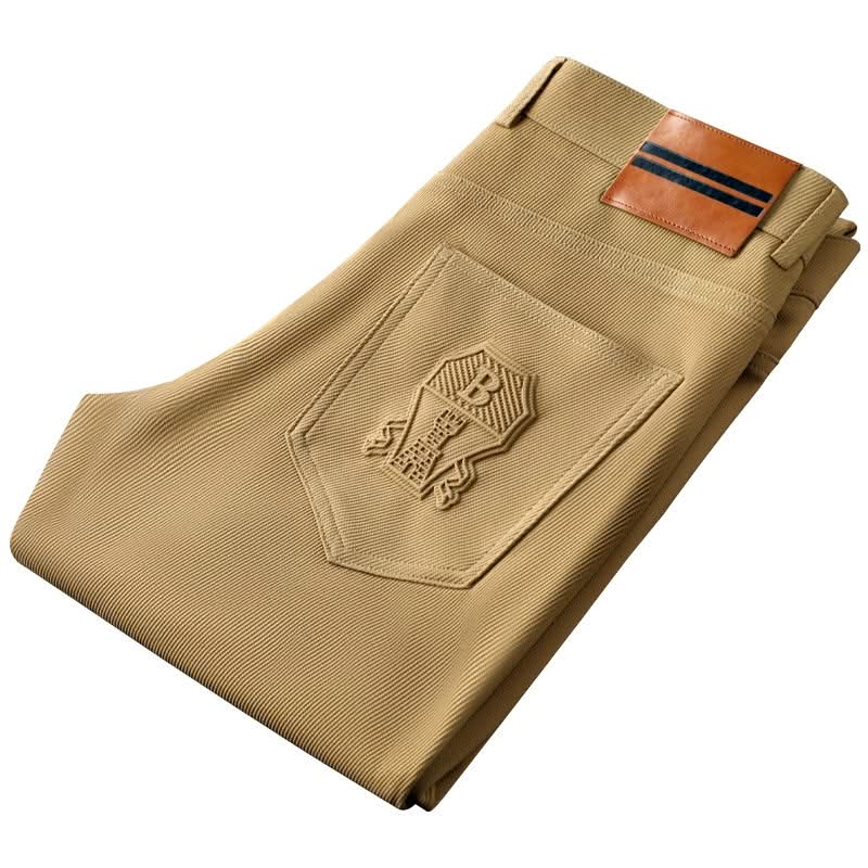 ARCHIE | Trousers with diagonal twill weave
