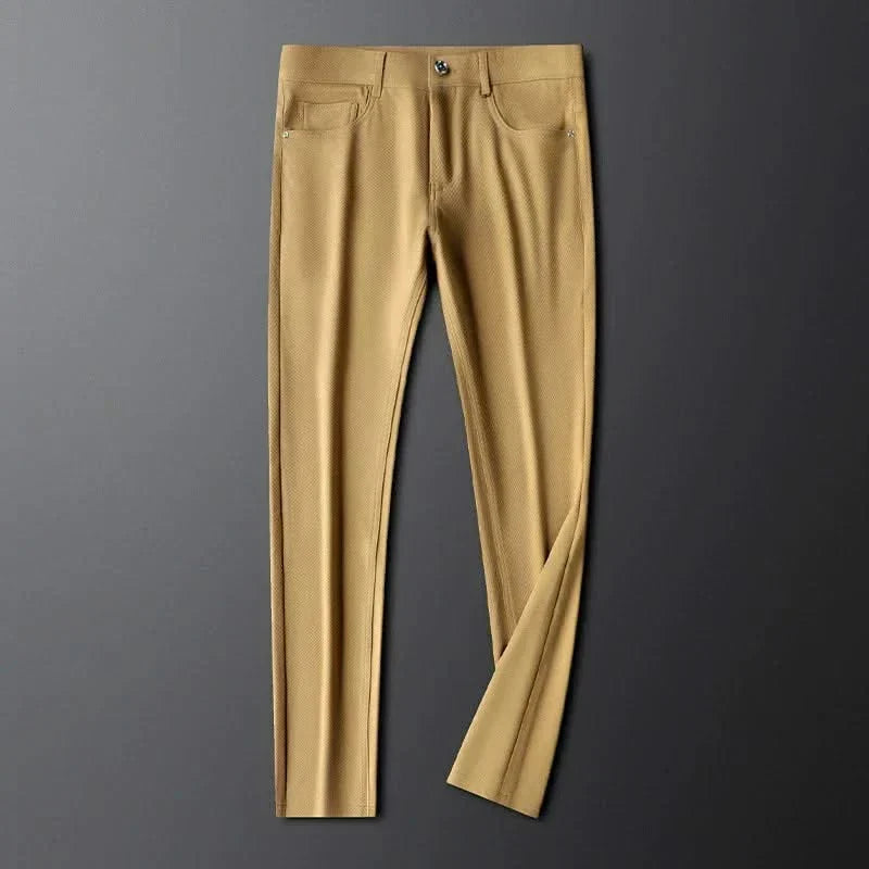ARCHIE | Trousers with diagonal twill weave