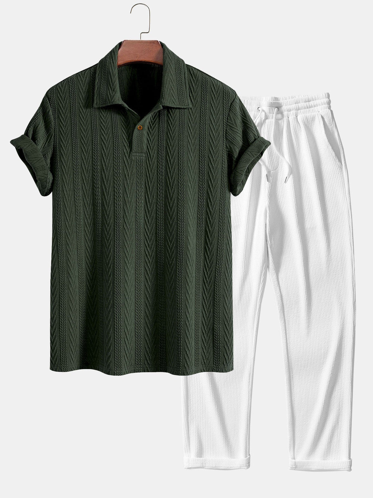 OSCAR | Set with ribbed trousers