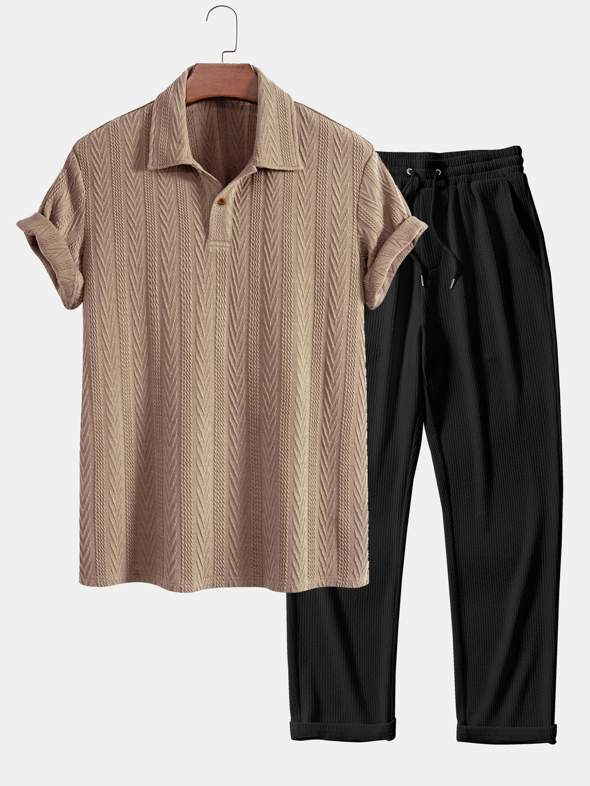 OSCAR | Set with ribbed trousers