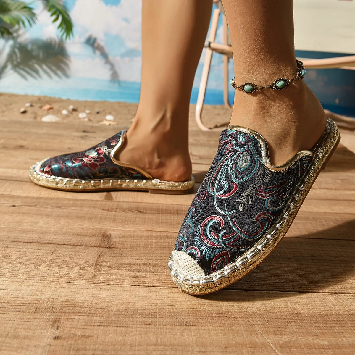 POPPY | Summer slippers with breathable upper