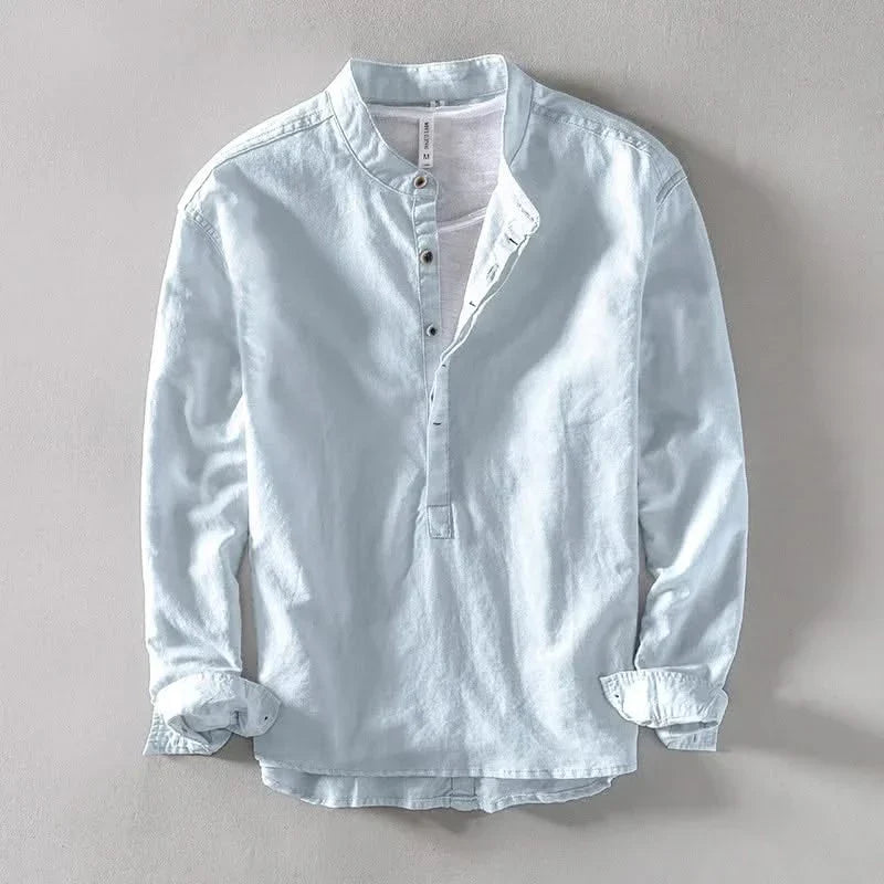 RUFUS | Shirt with mandarin collar