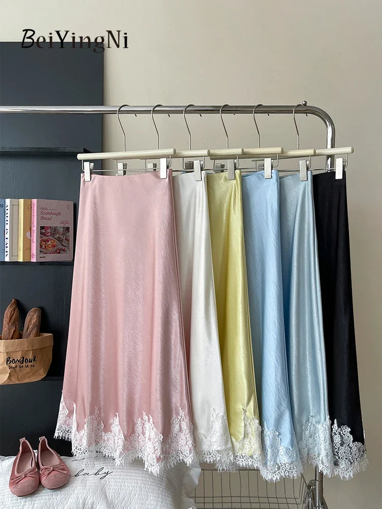AVA | Mermaid skirt with flared hem