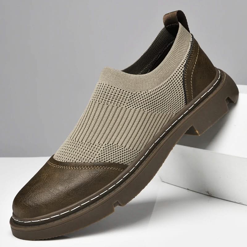 RUFUS | Mesh trainers with handcrafted finish
