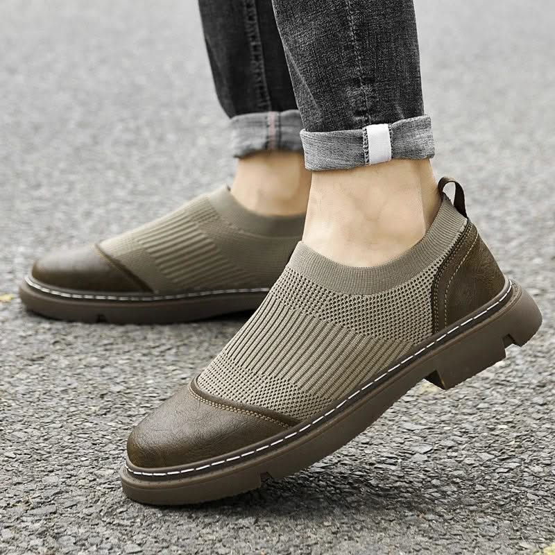 RUFUS | Mesh trainers with handcrafted finish