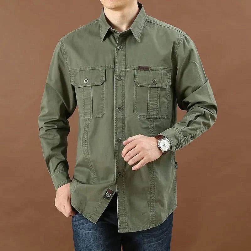 TAVREN | Safari shirt with utility pockets