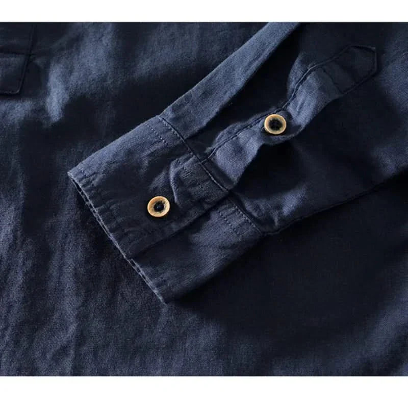 RUFUS | Shirt with mandarin collar