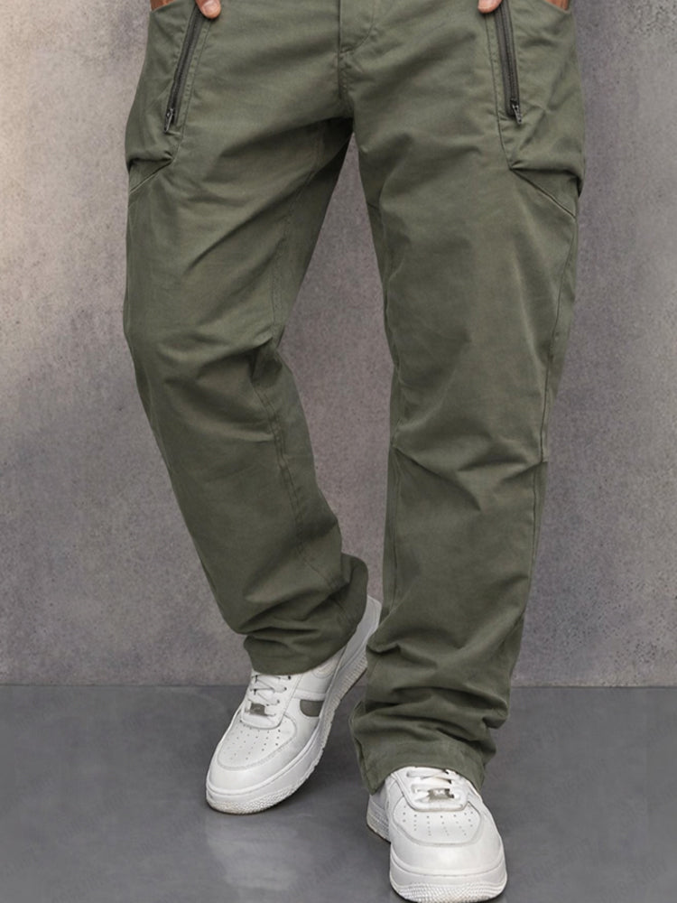 FREDDIE | Cargo trousers with zip pockets