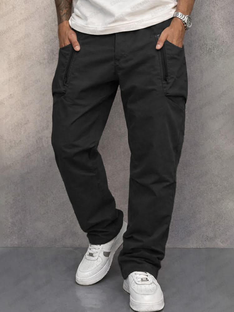 FREDDIE | Cargo trousers with zip pockets