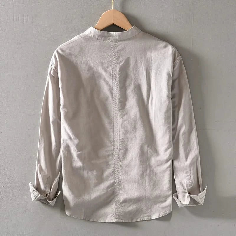 RUFUS | Shirt with mandarin collar