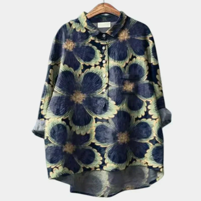 LILY | Relaxed tunic with spring print