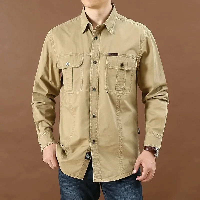 TAVREN | Safari shirt with utility pockets