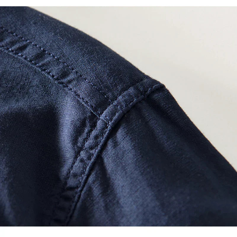 RUFUS | Shirt with mandarin collar
